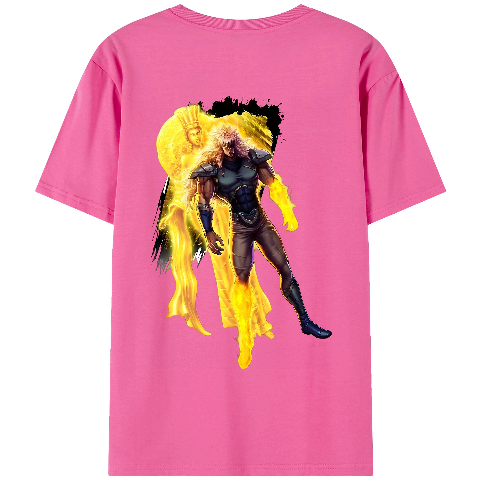 （画像用） 北斗の拳 Fist of the North Star レディース半袖Tシャツ(バックプリント)
